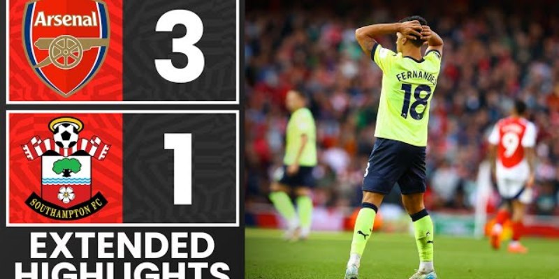 Phân Tích Trận Southampton vs Arsenal Ngày 25/5 3 Southampton vs Arsenal